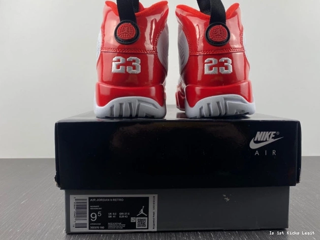 Gym Jordan 302370-160 9 Retro White Red Air 0807